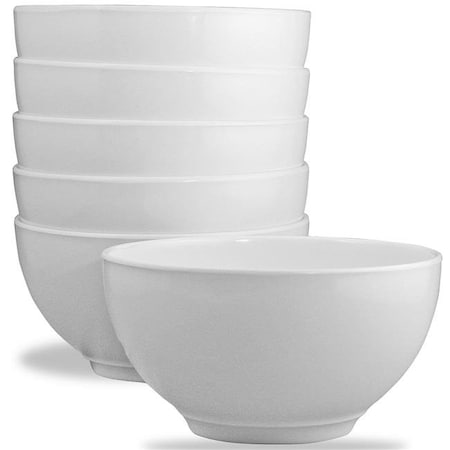 Reston Lloyd Reston Lloyd 73300SET 6pc Melamine Bowl Set  White 73300SET